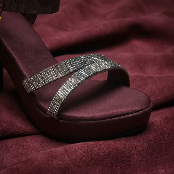 Brown_Stylish_High_Heels_With_Shimmer_Strap_Detailing_For_Party,_Festive_And_Evening_Wear