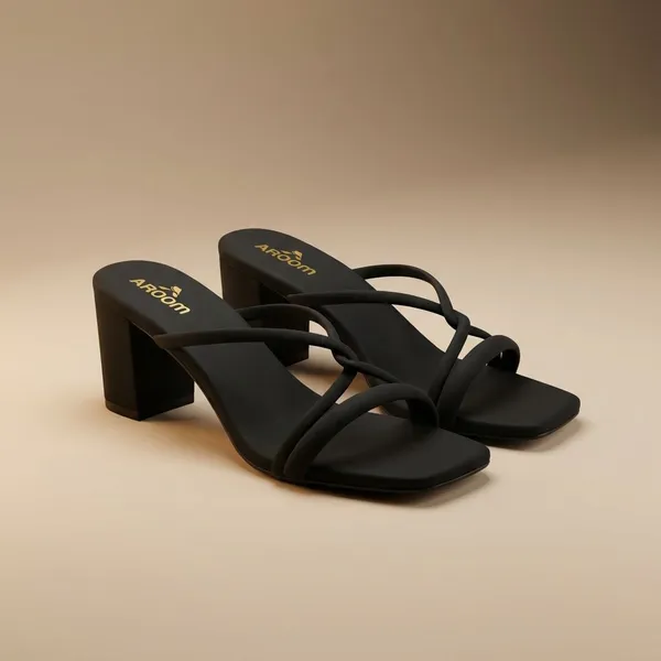 Black_Black_Synthetic_Casual_3_Inch_Heel_Sandal_For_Women