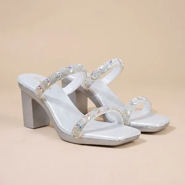Silver_Stylish_Block_Heels_With_Sparkling_Rhinestone_Straps_For_Party_And_Wedding_Wear