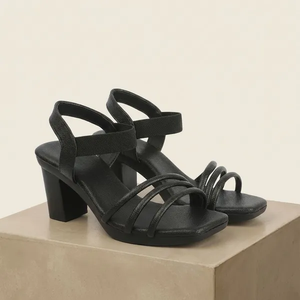 Black_Trendy_Block_Heel_Sandals_With_Triple_Strap_Design_For_Women