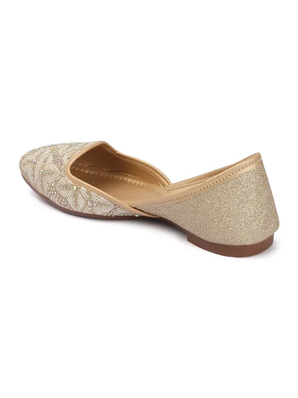 Womens_Embellished_Ethnic_Flats_Stylish_Comfortable_Party_Wear_Jutti