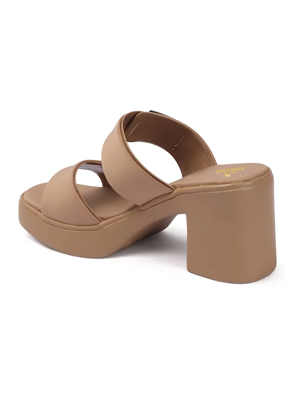 Aroom_Women's_Block_Heel_Sandals_with_Buckle_Strap
