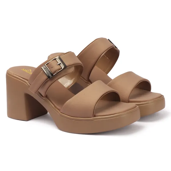 Aroom_Women's_Block_Heel_Sandals_with_Buckle_Strap