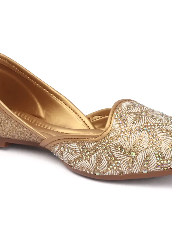 Womens_Embellished_Ethnic_Flats_Stylish_Comfortable_Party_Wear_Jutti