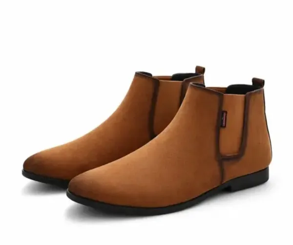 Men_Tan_Brown_Chelsea_Boots_Casual_Ankle_Length_Footwear