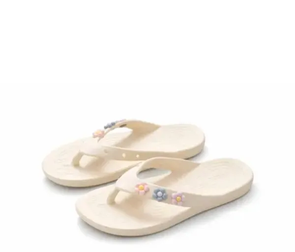 Women_Floral_Embellished_Flip_Flops_Cream