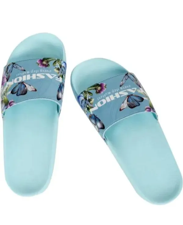 Fashion_Butterfly_Floral_Print_Slide_Slippers_For_Women_Light_Blue