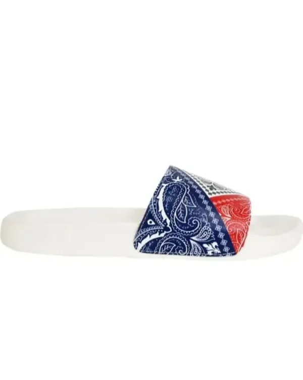 Bandana_Print_Slide_Sandals_Red,_Blue_And_White