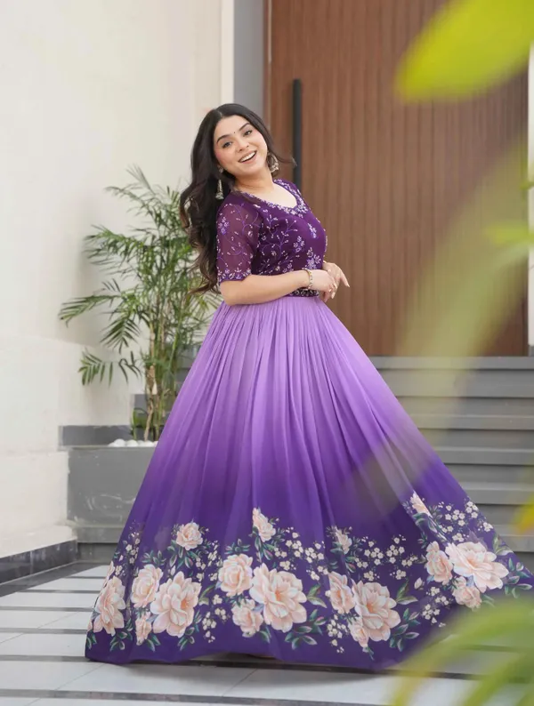 Purple_Floral_Padding_Digital_Print_Gown_With_Beads_Embroidery_Work_For_Women
