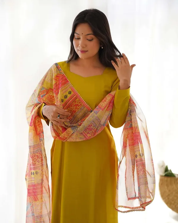 Met_Yellow_Viscose_Straight_Salwar_Suit_With_Multi_Floral_Print_Dupatta_For_Women