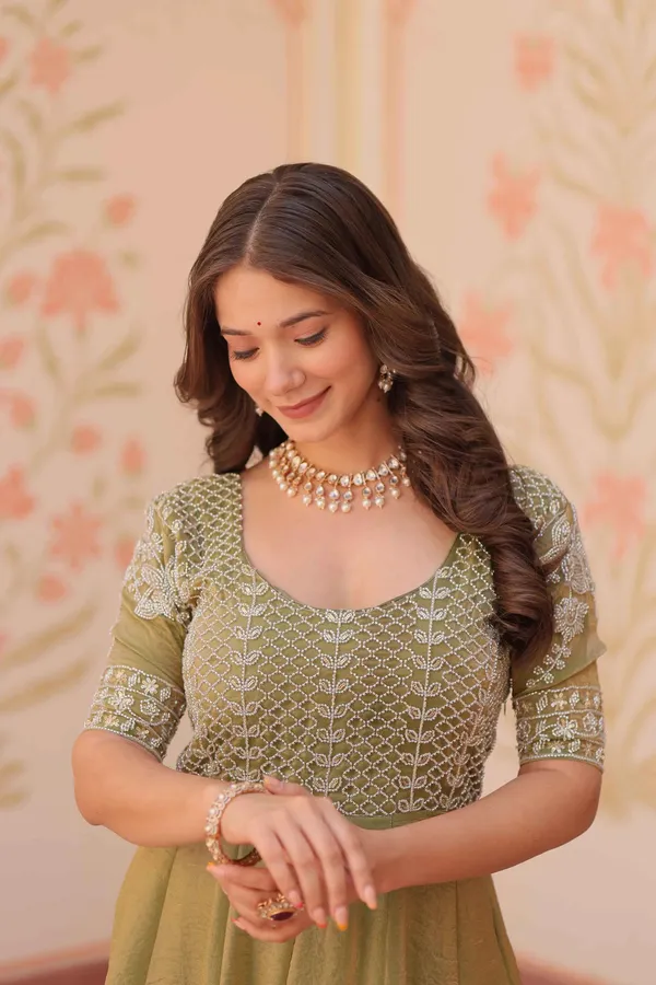 Designer_Shiny_Light_Olive_Green_Beads_Embroidery_Work_Gown_For_Women
