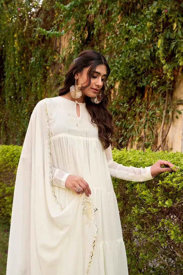 Pearl_White_Flared_Gown_With_Foil_Work_For_Women