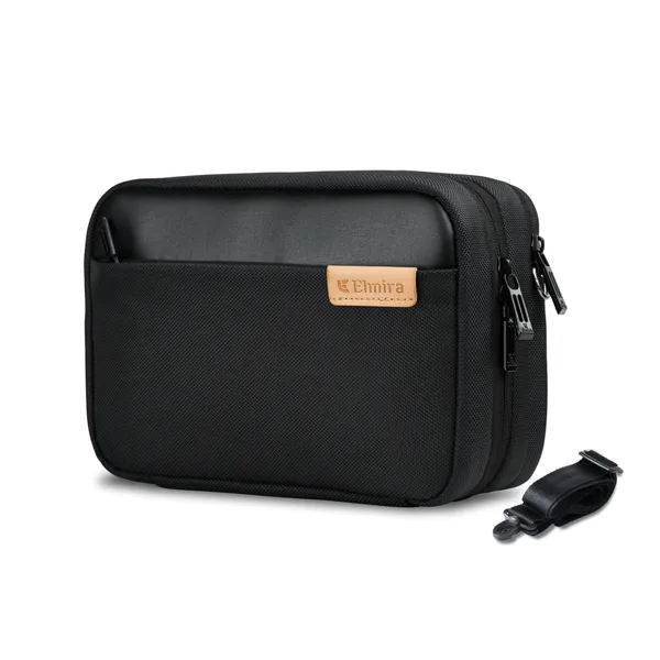 Black_Tech_Pouch_for_Electronics_&_Cable_Organizer