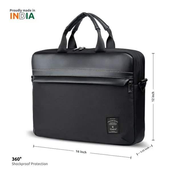 Black_Stylish_Polyester_Laptop_Messenger_Bag_For_Unisex