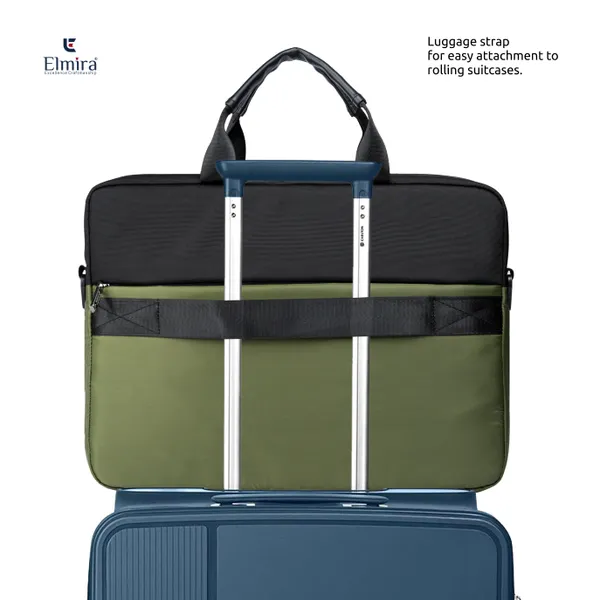 Olive_Green_Stylish_Polyester_Laptop_Messenger_Bag_For_Unisex