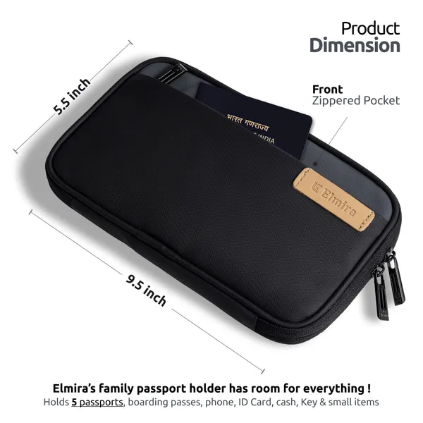 Grey_And_Black_Stylish_Reversible_Polyester_Passport_Cover_For_Unisex
