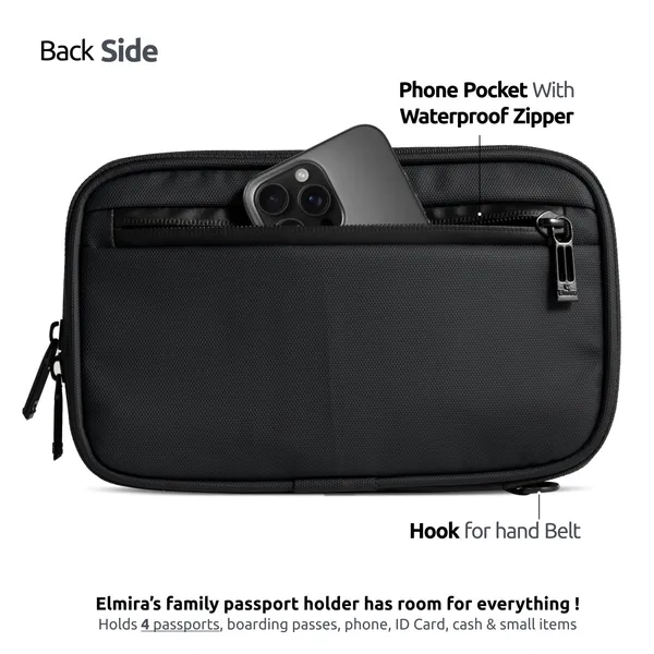 Grey_And_Black_Stylish_Reversible_Polyester_Passport_Holder_For_Unisex