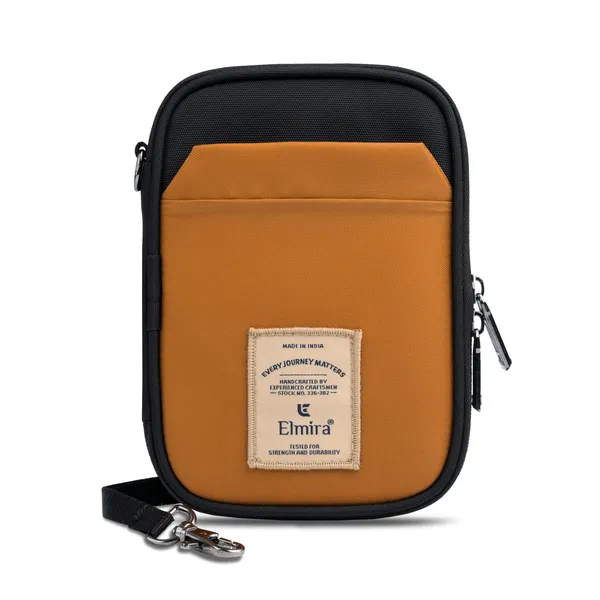 Mustard_Yellow_Stylish_Polyester_Passport_Holder_For_Unisex