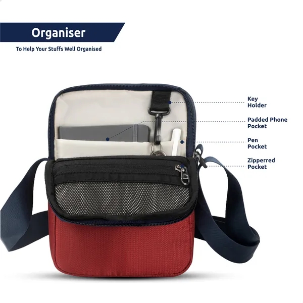 Navy_Blue_And_Maroon_Stylish_Polyester_Stylish_Crossbody_Messenger_Bag_For_Unisex