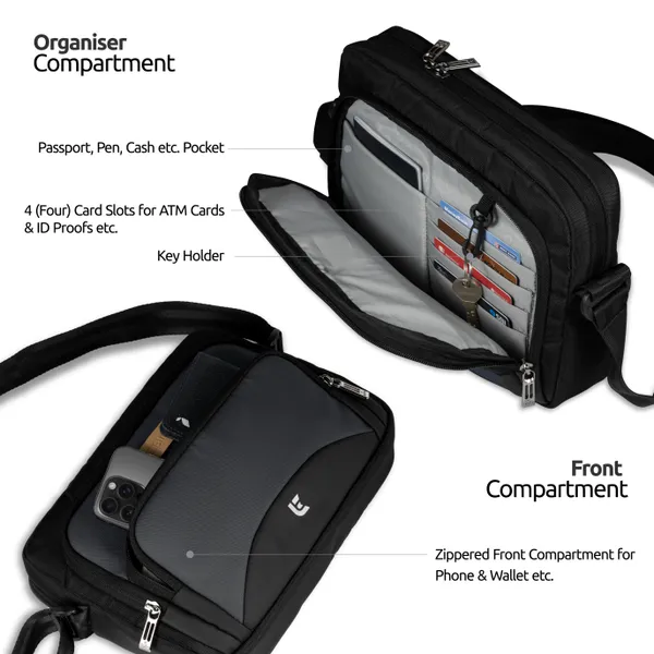 Grey_And_Black_Stylish_Reversible_Polyester_Sling_Bag_For_Unisex