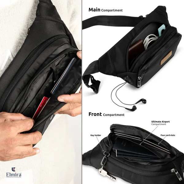 Black_Stylish_Reversible_Polyester_Waist_Bag_For_Unisex