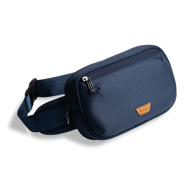 Navy_Blue_Stylish_Polyester_Waist_Bag_For_Unisex