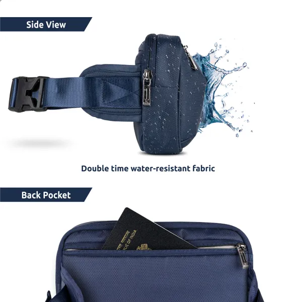 Navy_Blue_Stylish_Polyester_Waist_Bag_For_Unisex