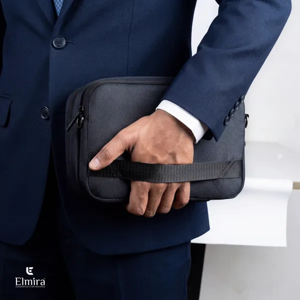 Navy_Blue_Tech_Pouch_for_Electronics_&_Cable_Organizer