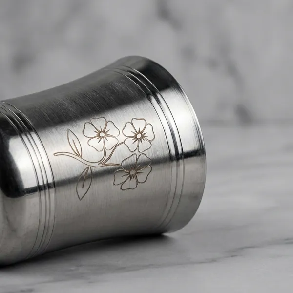 Stainless_Steel_Engraved_Floral_Drinking_Glass