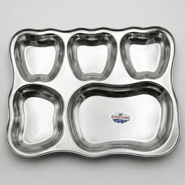 Stainless_Steel_6-Compartment_Divided_Serving_Tray_(Oval_Shape)