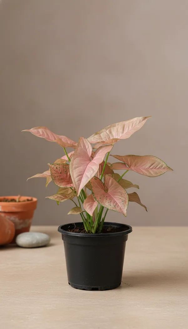 Pink_Syngonium_potted_plant