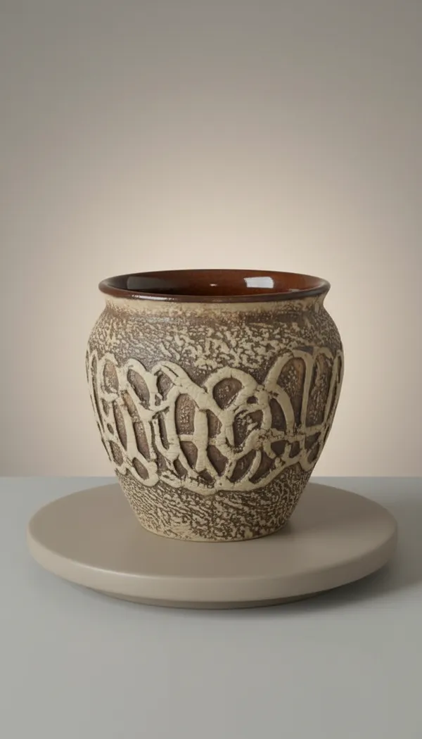 Handcrafted_Ceramic_Cup_With_Textured_Floral_Design