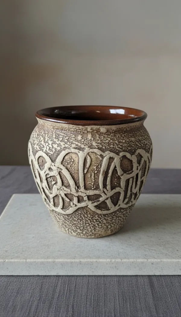 Handcrafted_Ceramic_Cup_With_Textured_Floral_Design