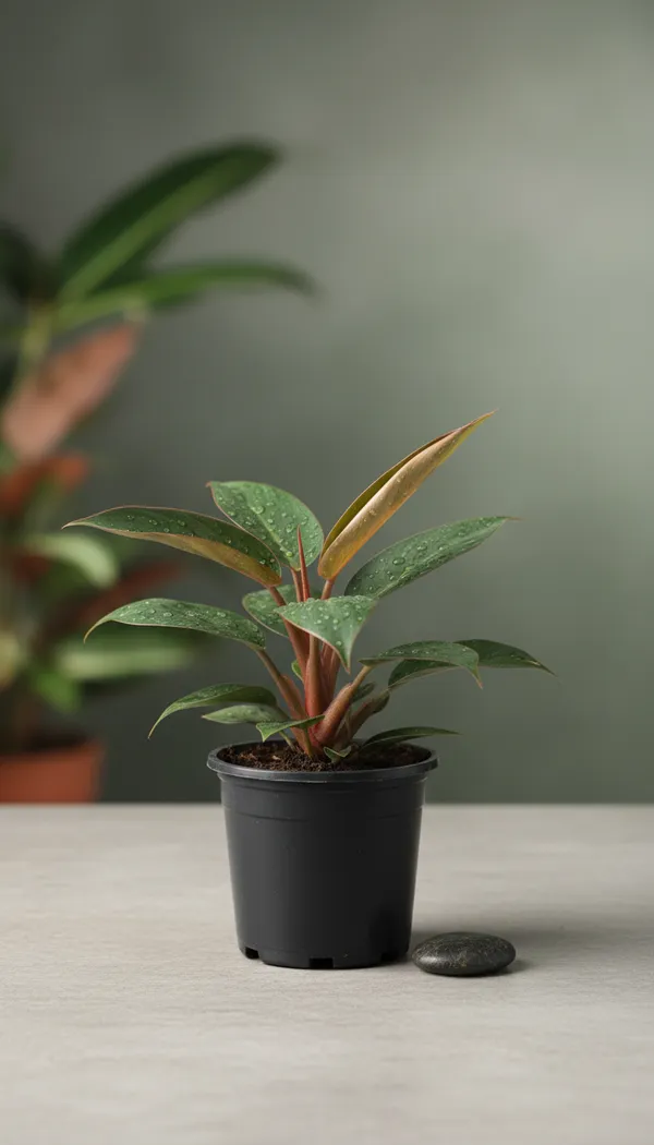 Ficus_Elastica_(Rubber_Plant)_-_Indoor_Decorative_Plant_In_Grow_Pot