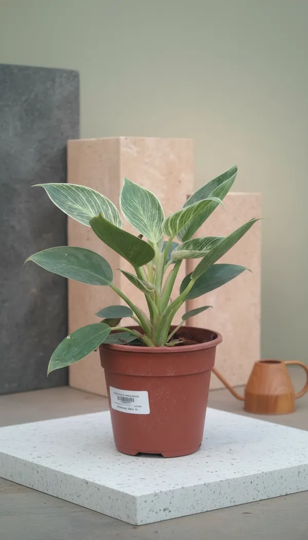 Variegated_Philodendron_Birkin_Indoor_Plant_In_Terracotta_Pot