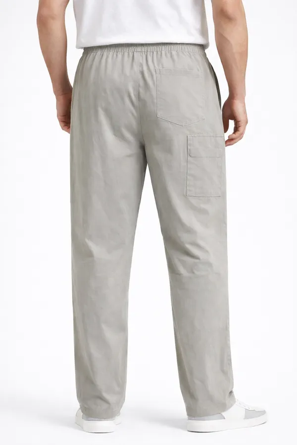 Light_Grey_Nylon_Spandex_Crush_One_Utility_Lower_For_Men