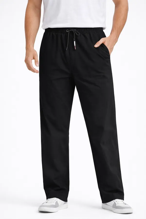 Black_Nylon_Spandex_Crush_One_Utility_Lower_For_Men