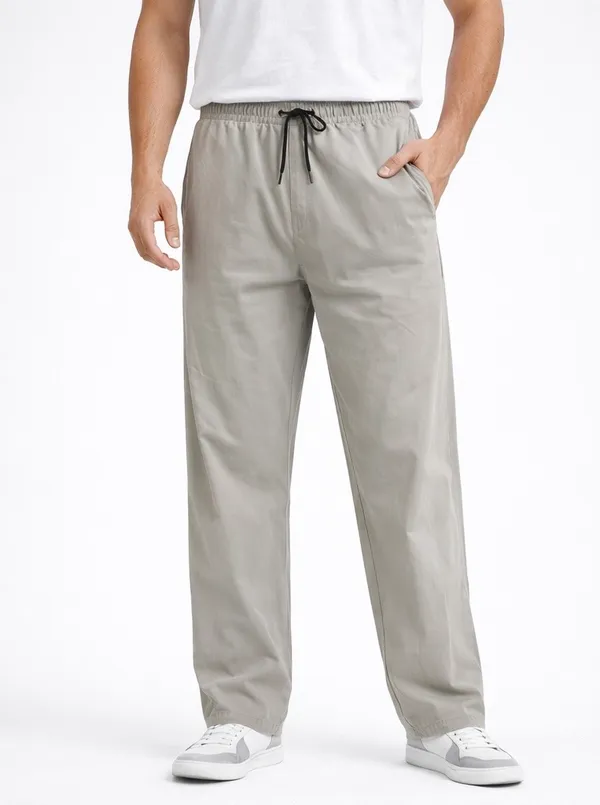 Light_Grey_Nylon_Spandex_Crush_One_Utility_Lower_For_Men