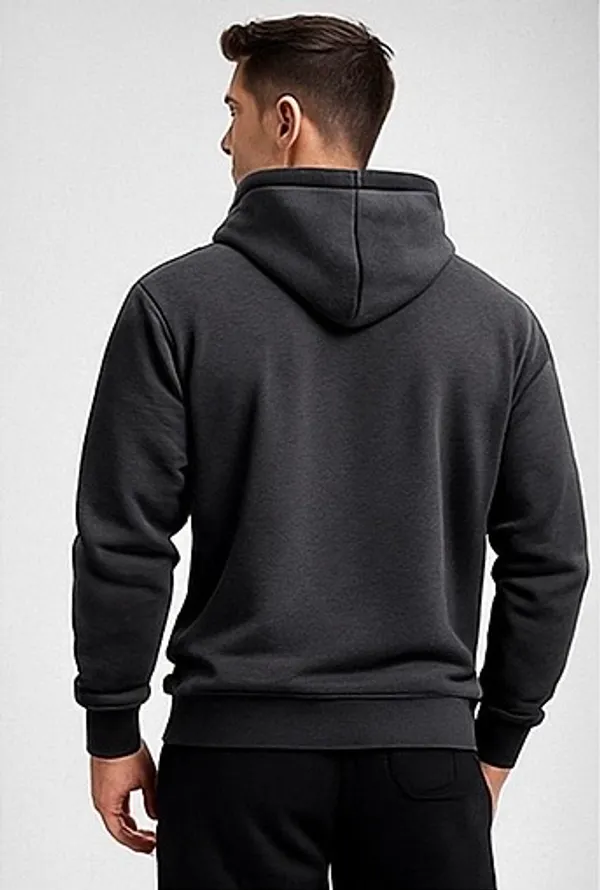 Dark_Grey_Cotton_Brushed_Fleece_Essential_Fleece_Hoodie_For_Men