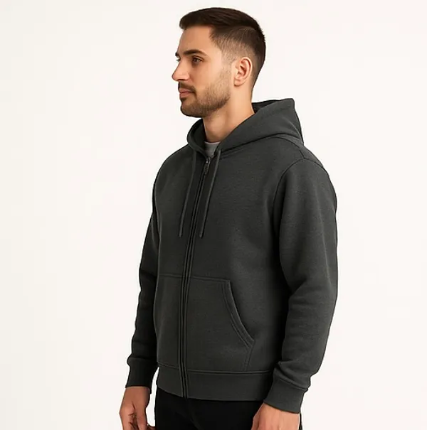 Dark_Grey_Cotton_Terry_Prime_Terry_Zipper_Hoodie_For_Men