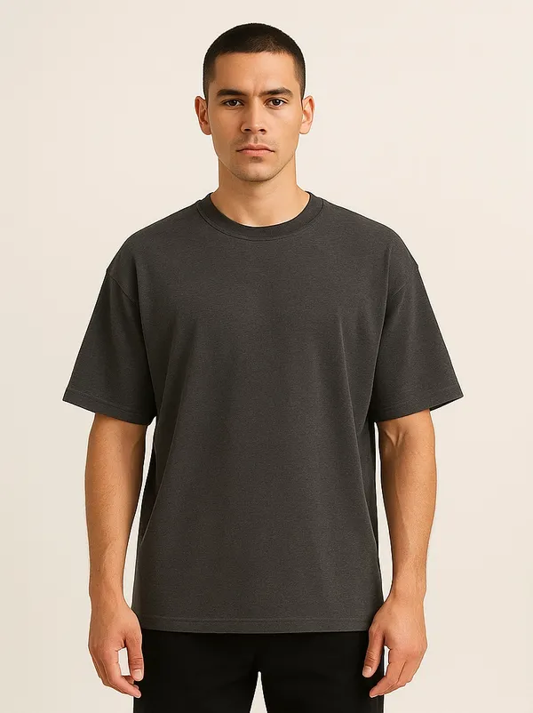 Dark_Grey_Cotton_Terry_Boldstack_Oversize_Tee_For_Men