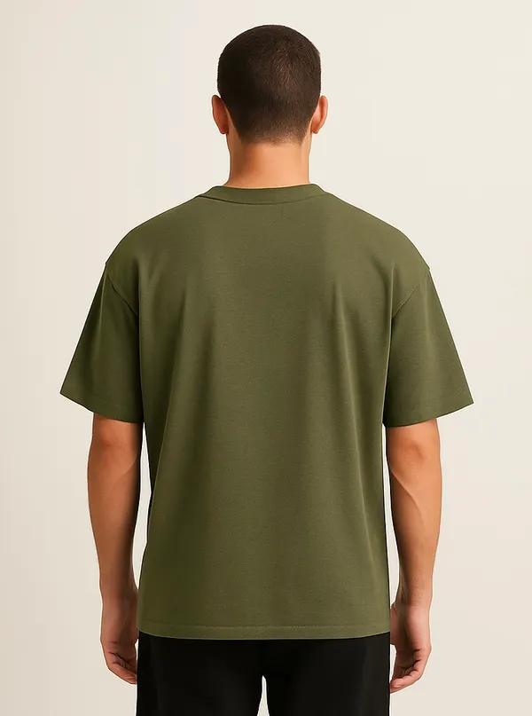 Olive_Cotton_Terry_Boldstack_Oversize_Tee_For_Men