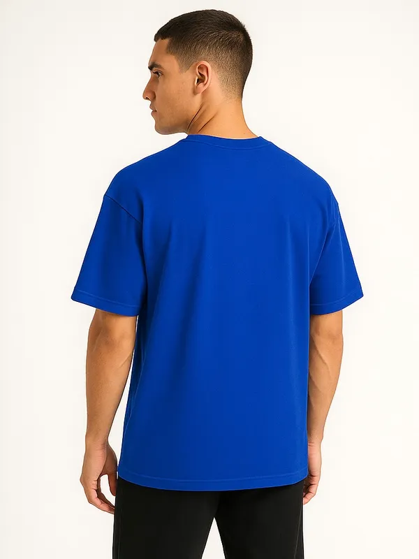 Royal_Blue_Cotton_Terry_Boldstack_Oversize_Tee_For_Men