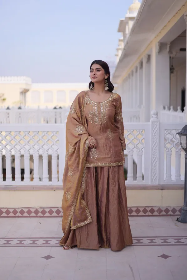 PREMIUM_DESIGNER_READYMADE_TOP-SHARARA-DUPATTA_COLLECTIONS