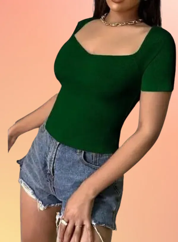 Green_Premium_Top_For_Women
