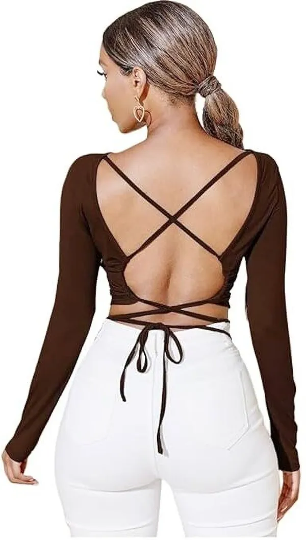 Brown_Premium_Top_For_Women