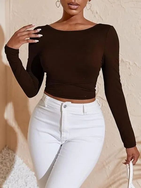 Brown_Premium_Top_For_Women