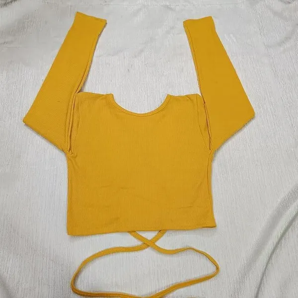Yellow_Premium_Top_For_Women