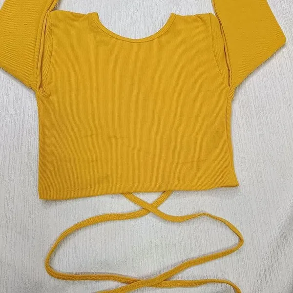 Yellow_Premium_Top_For_Women