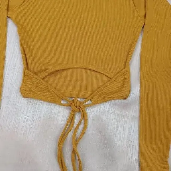 Yellow_Premium_Top_For_Women